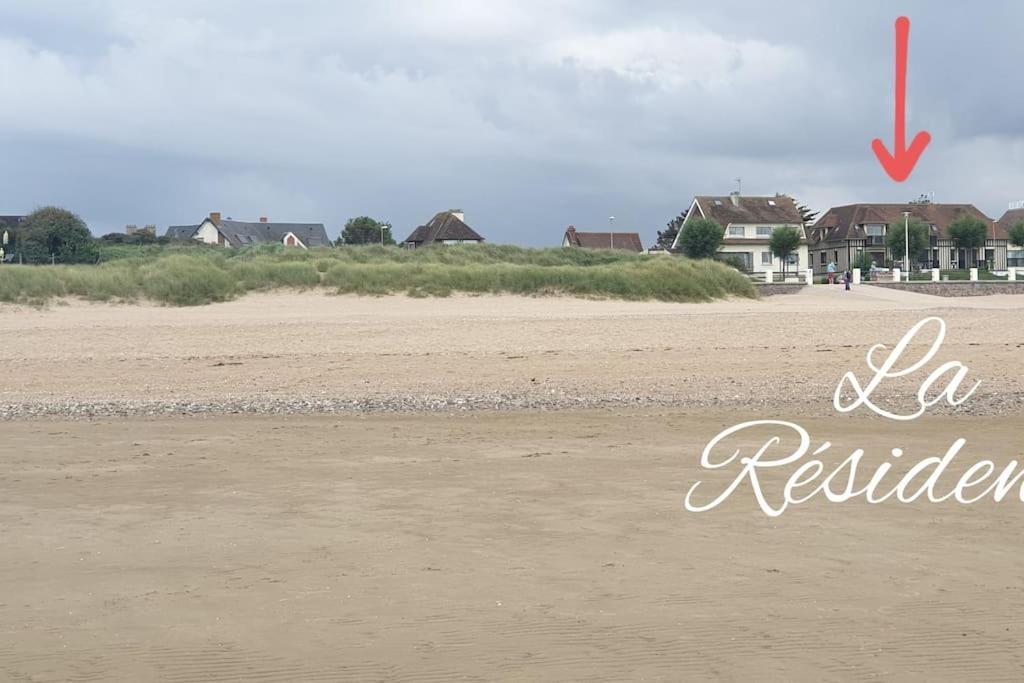 Studio Front De Mer Merville-Franceville-Plage Extérieur photo
